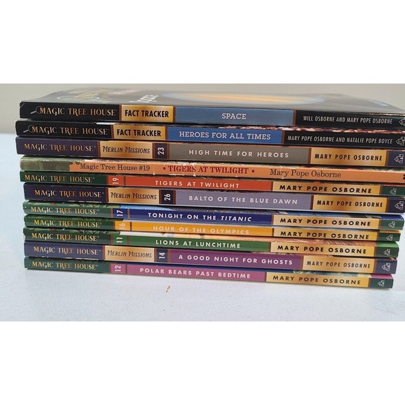 Magic Tree House Books by Mary Pope Osborne random books fact 11 books - Picture 1 of 7